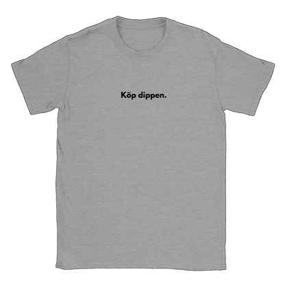 Köp dippen - T-shirt Grå