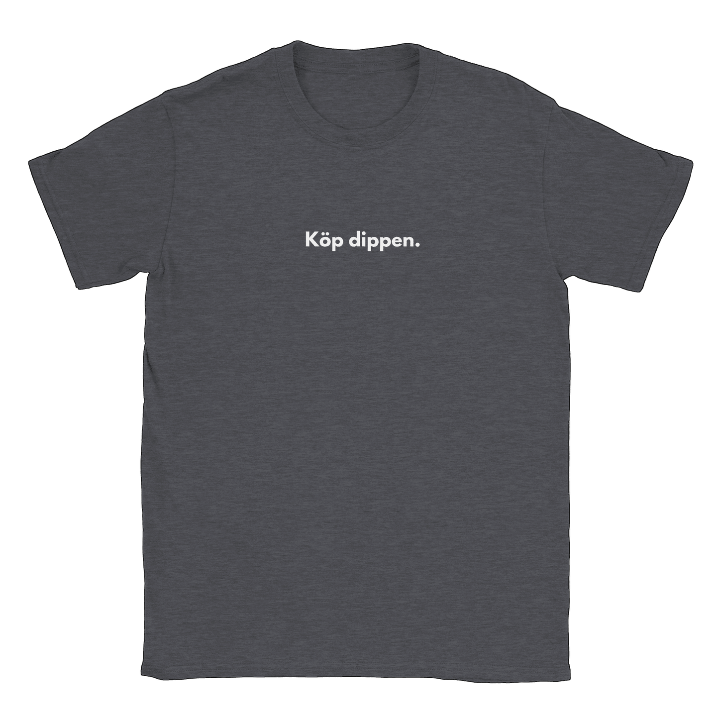 Köp dippen - T-shirt Mörkgrå