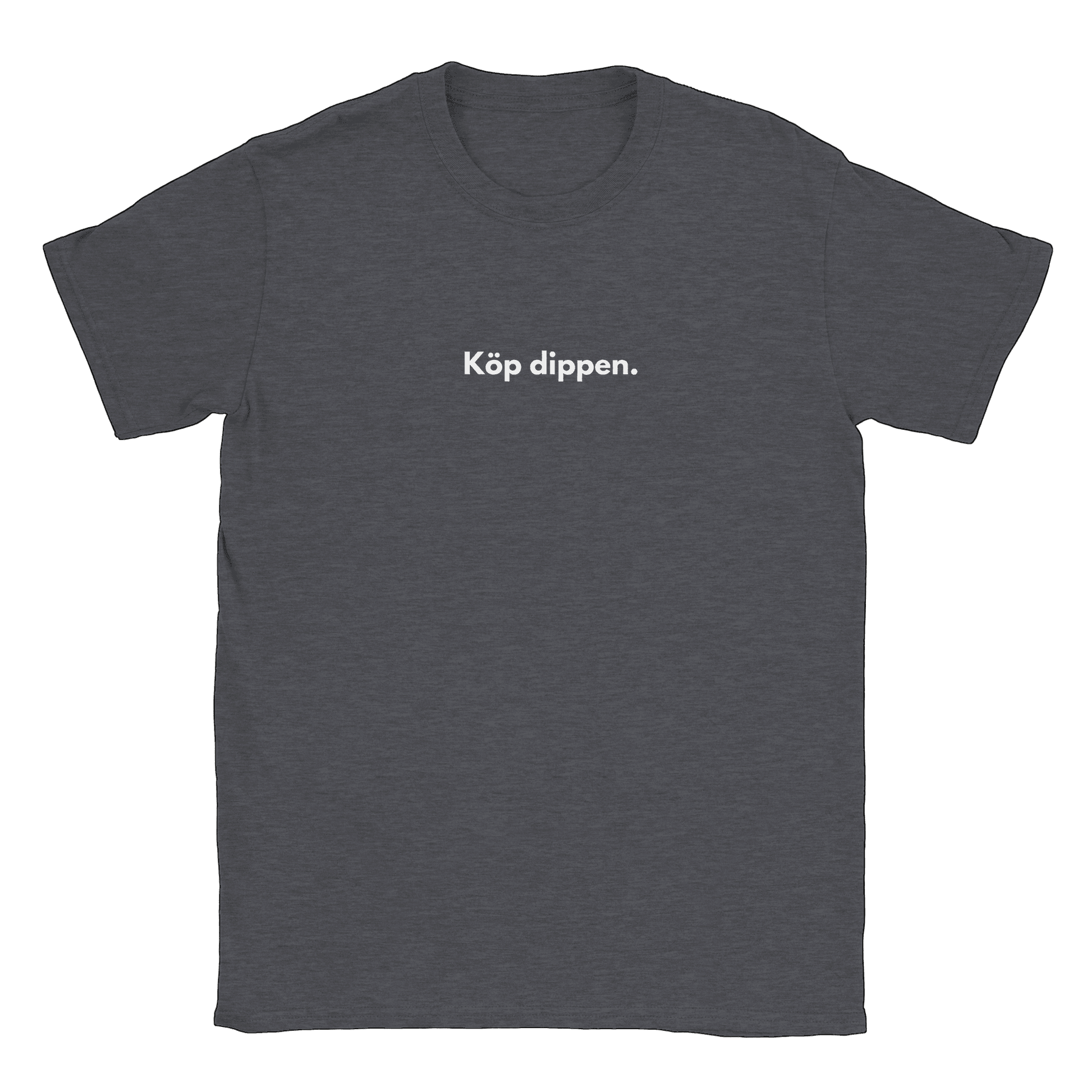 Köp dippen - T-shirt Mörkgrå