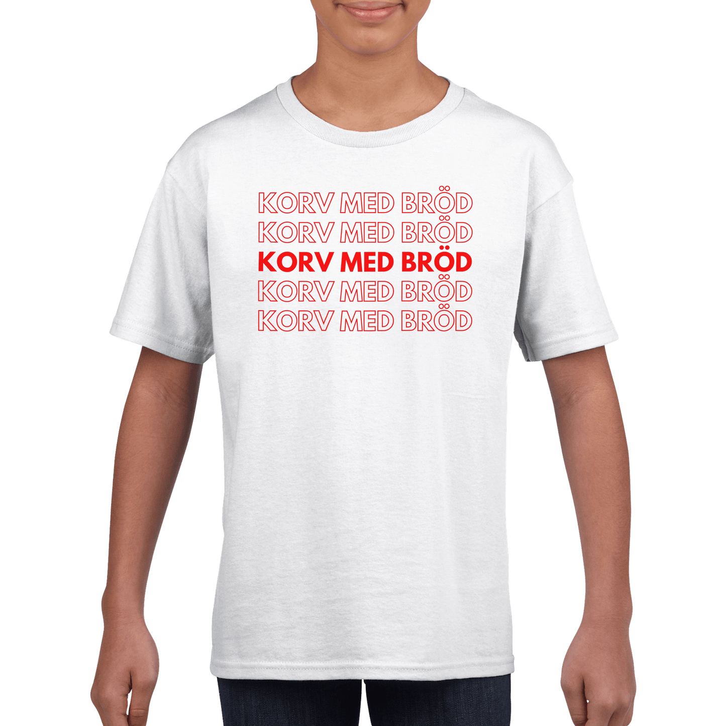 Korv med bröd - T-shirt för barn 