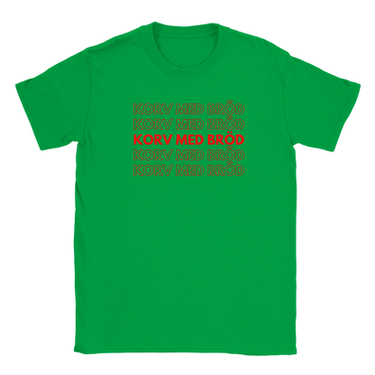 Korv med bröd - T-shirt för barn Grön