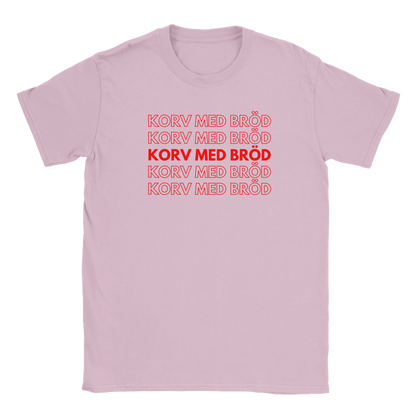 Korv med bröd - T-shirt för barn Rosa