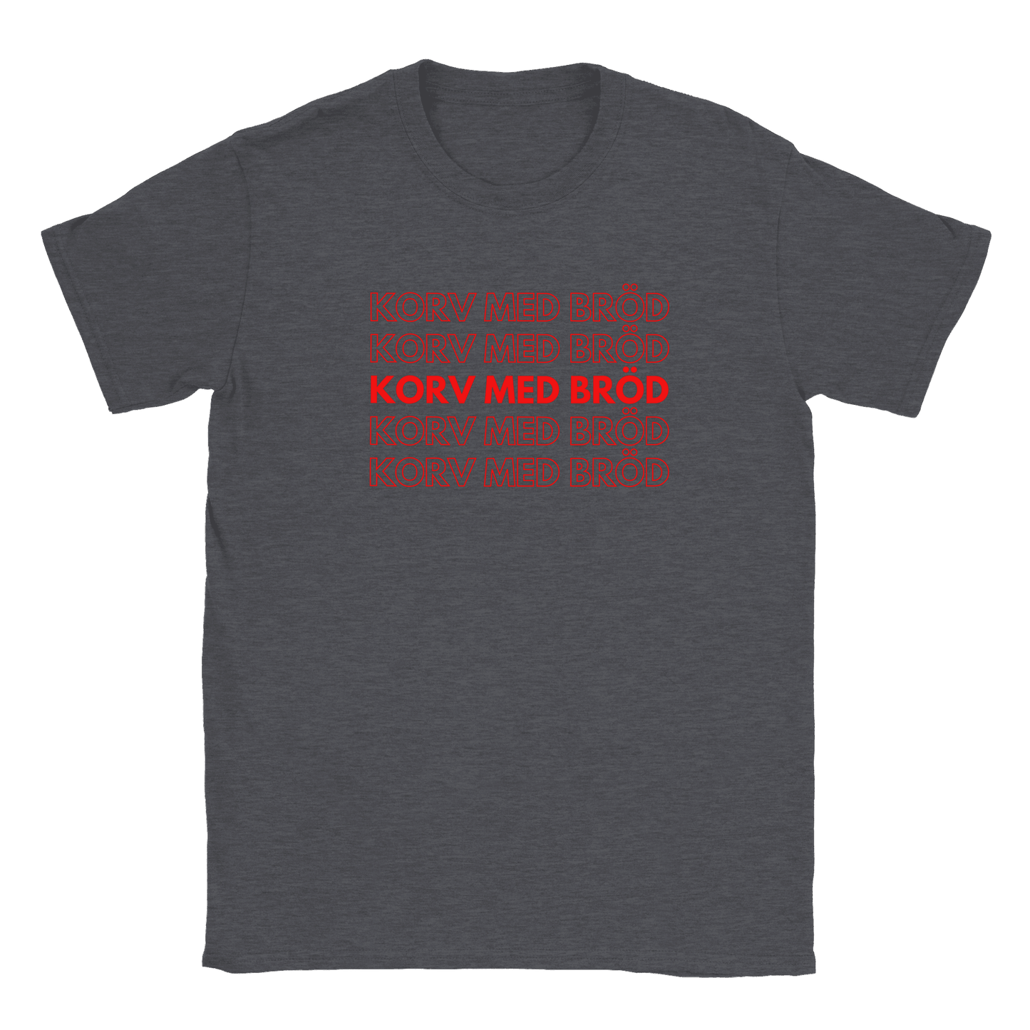 Korv med bröd - T-shirt Mörk Ljung