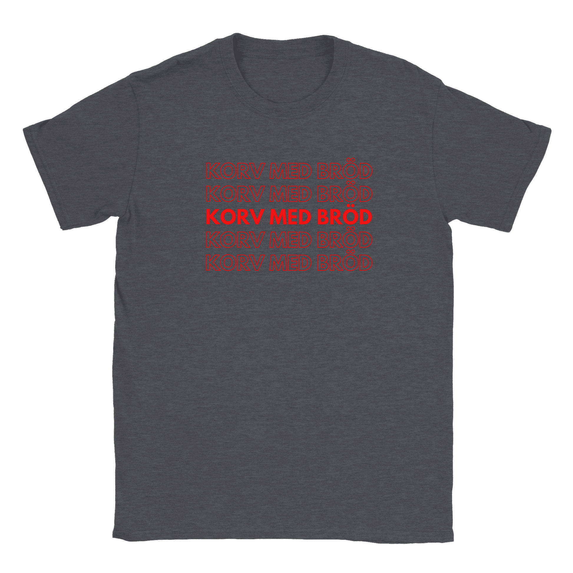 Korv med bröd - T-shirt Mörk Ljung