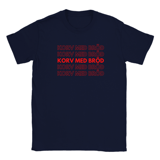 Korv med bröd - T-shirt Navy