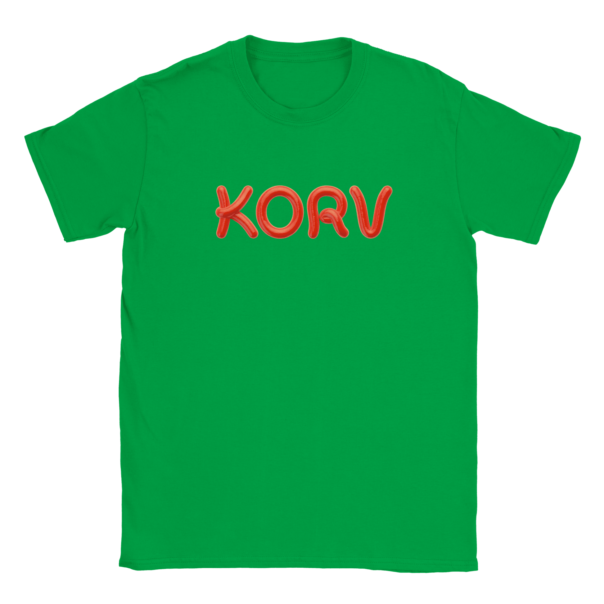 Korv - T-shirt för barn Grön