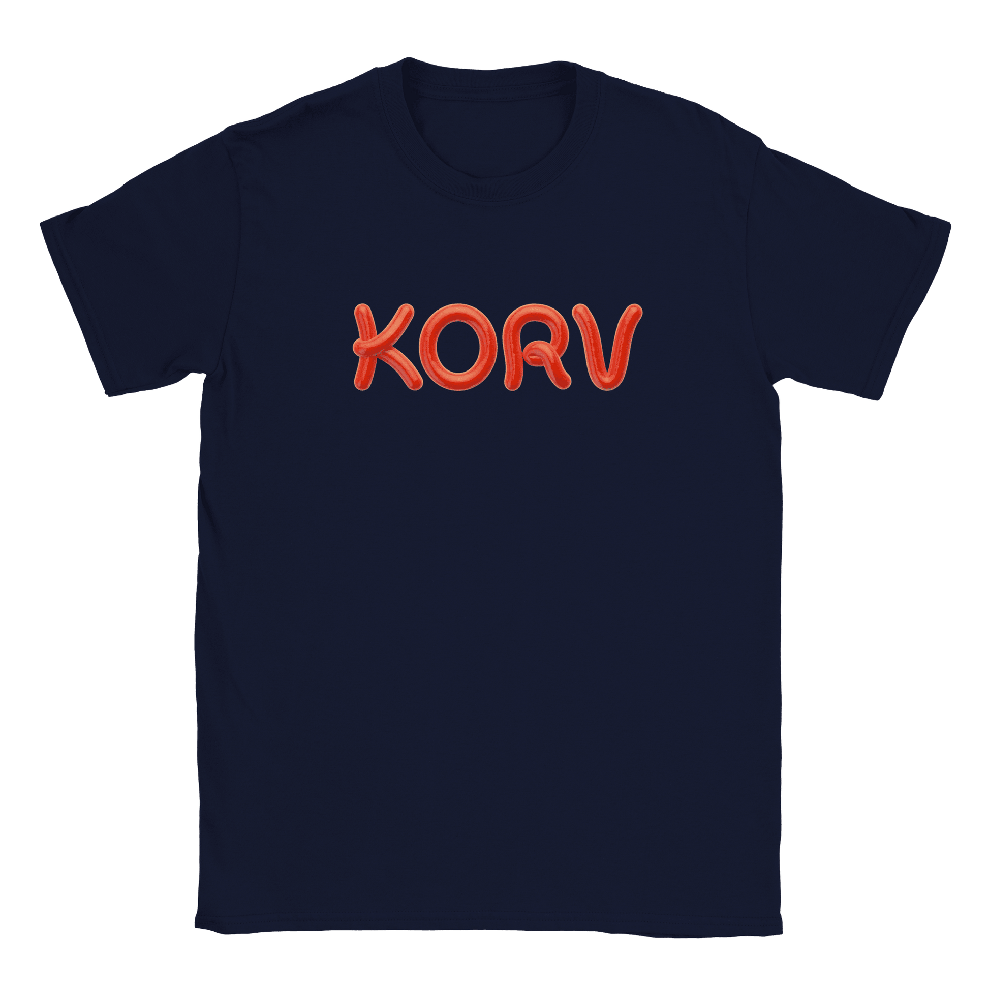Korv - T-shirt för barn Marinblå