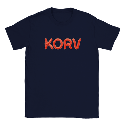 Korv - T-shirt för barn Marinblå