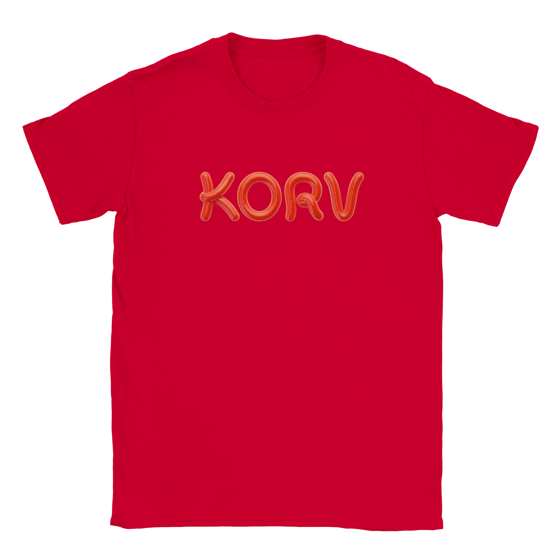 Korv - T-shirt för barn Röd