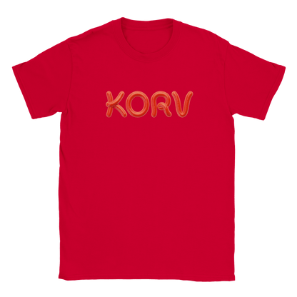 Korv - T-shirt för barn Röd