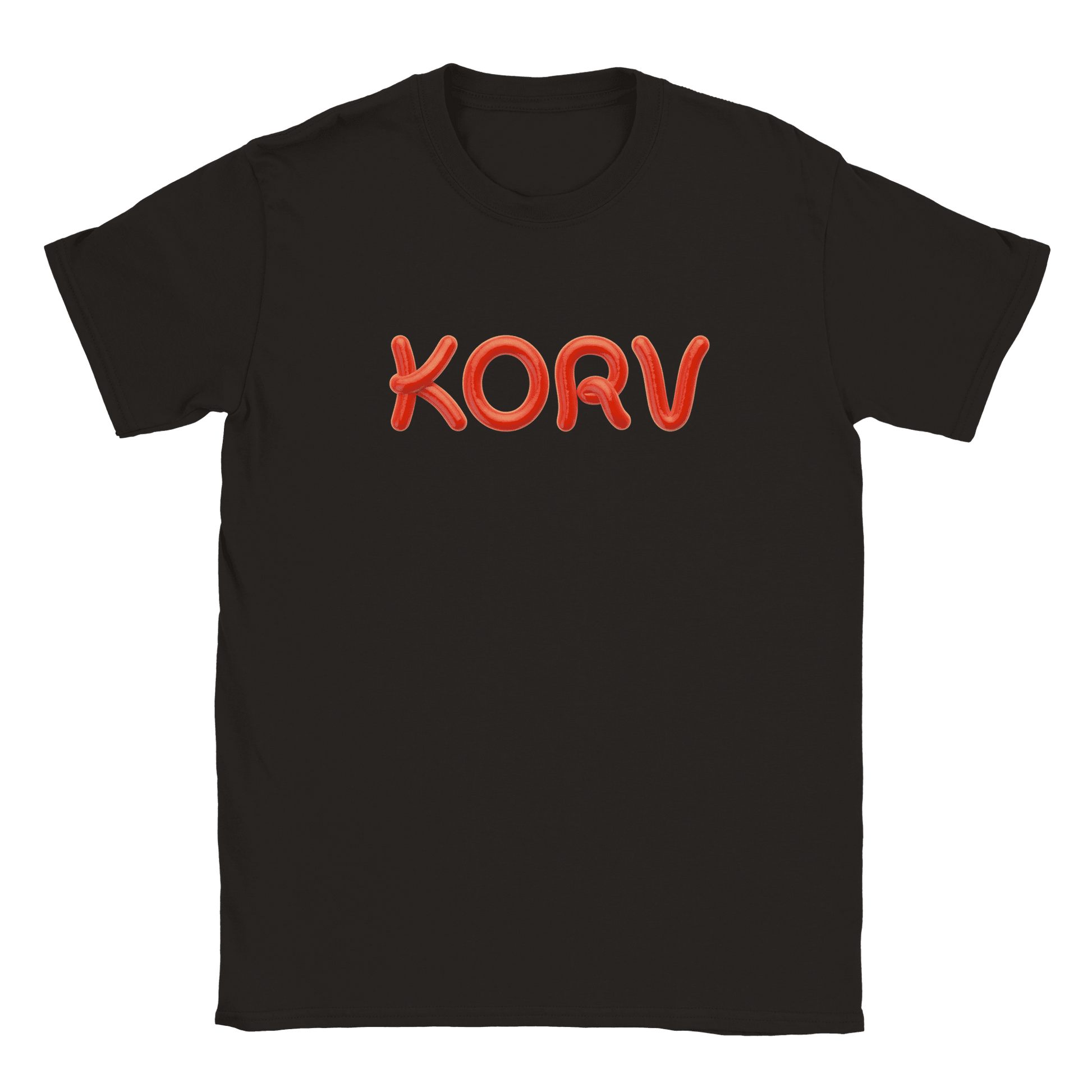 Korv - T-shirt för barn Svart