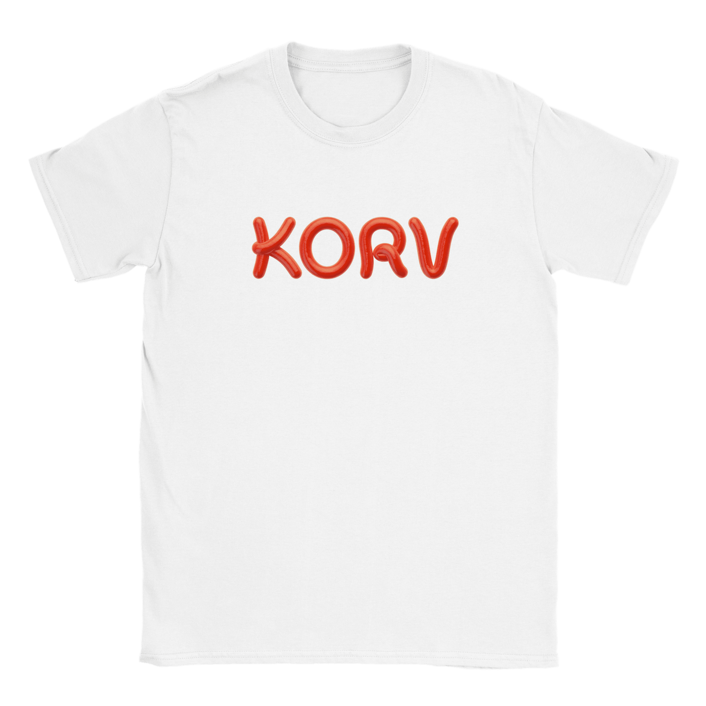 Korv - T-shirt för barn Vit