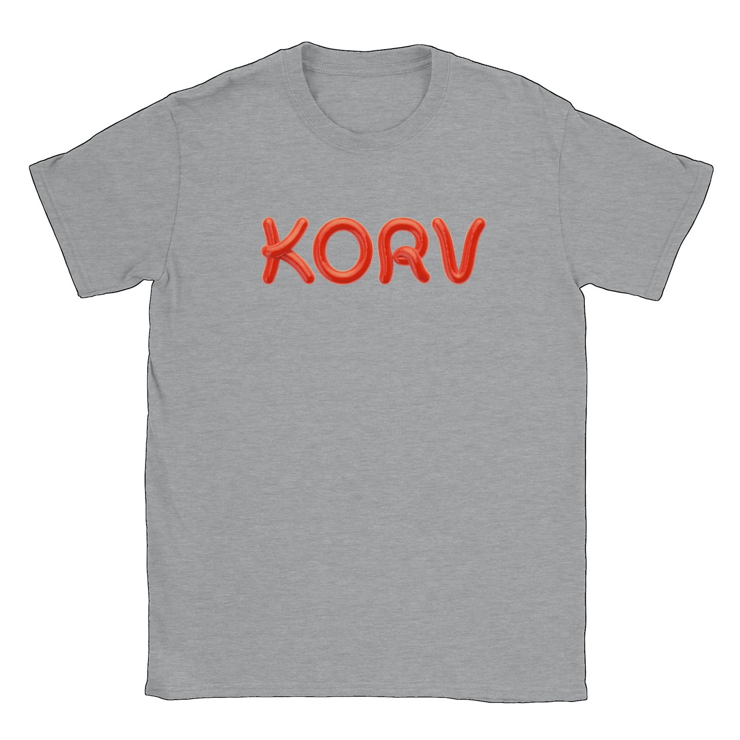 Korv - T-shirt Sports Grey