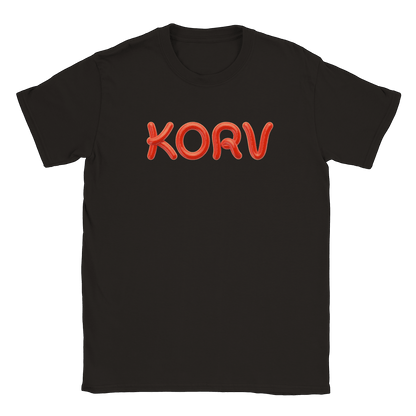 Korv - T-shirt Svart