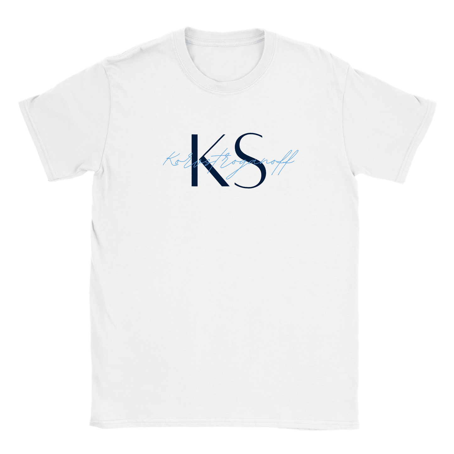 Korvstroganoff - T-shirt för barn Vit