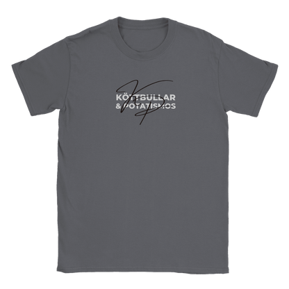 Köttbullar och potatismos - T-shirt Charcoal