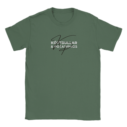 Köttbullar och potatismos - T-shirt Military Green