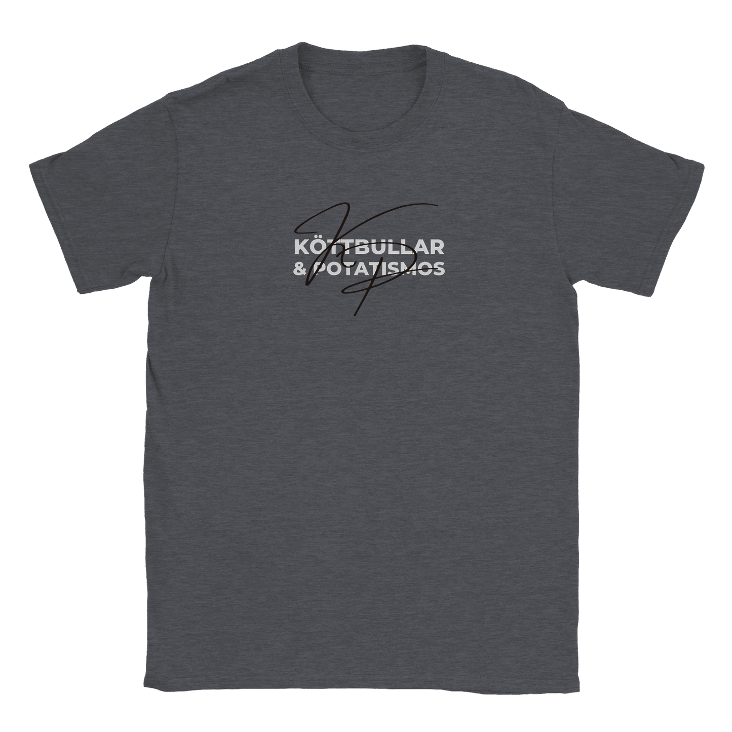 Köttbullar och potatismos - T-shirt Mörk Ljung