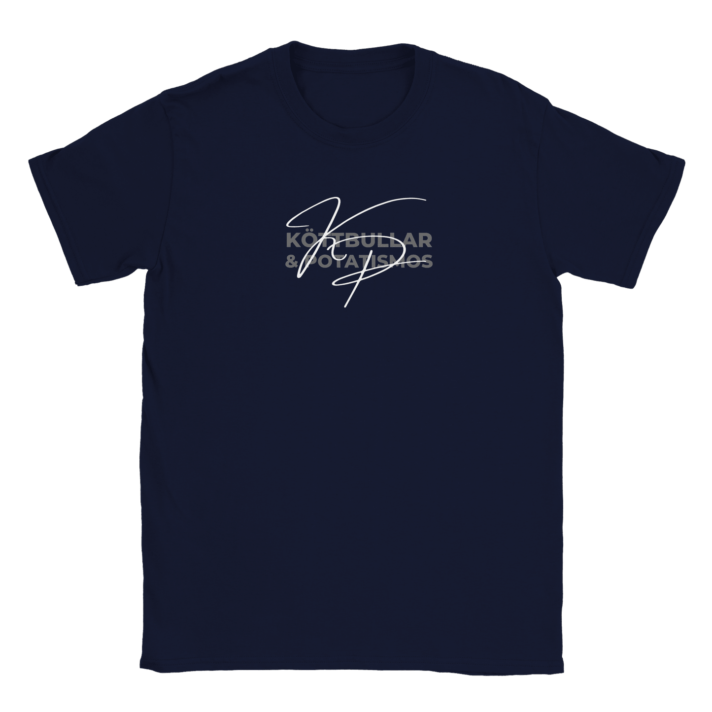 Köttbullar och potatismos - T-shirt Navy