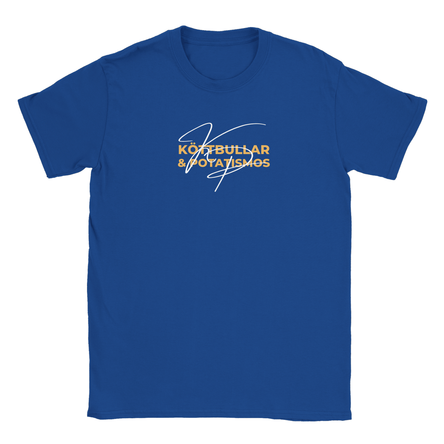 Köttbullar och potatismos - T-shirt Royal