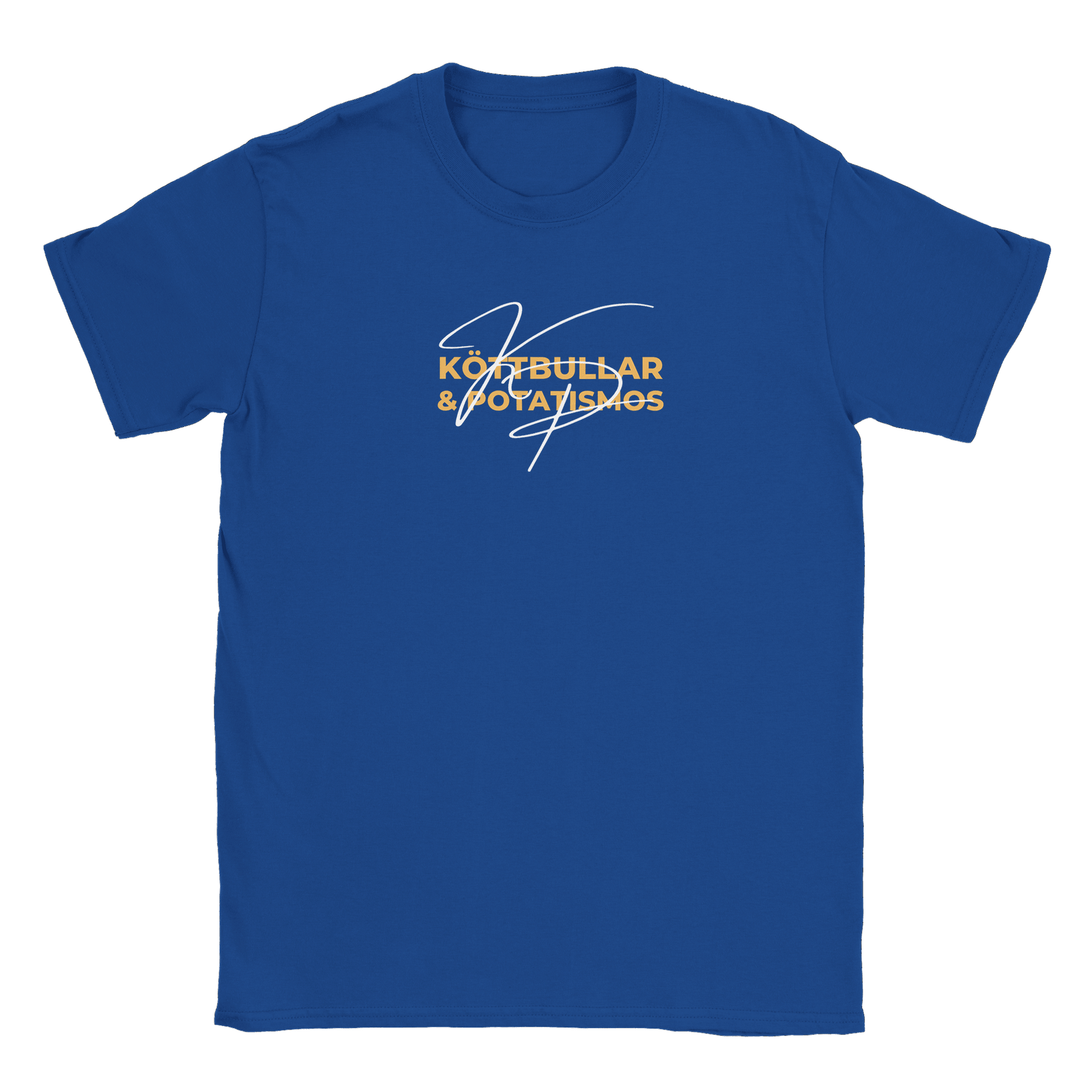 Köttbullar och potatismos - T-shirt Royal