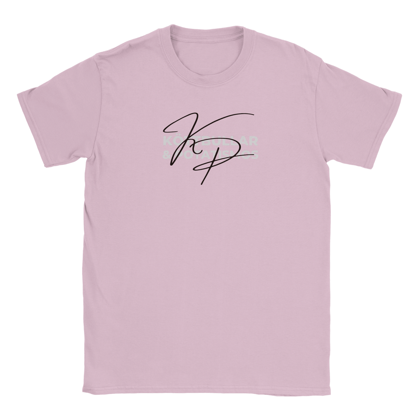 Köttbullar & Potatismos - T-shirt för barn Rosa