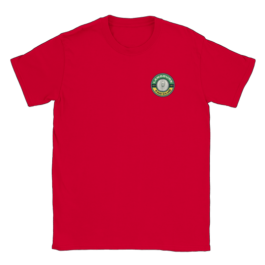 Långburk Fan Club liten - T-shirt Röd