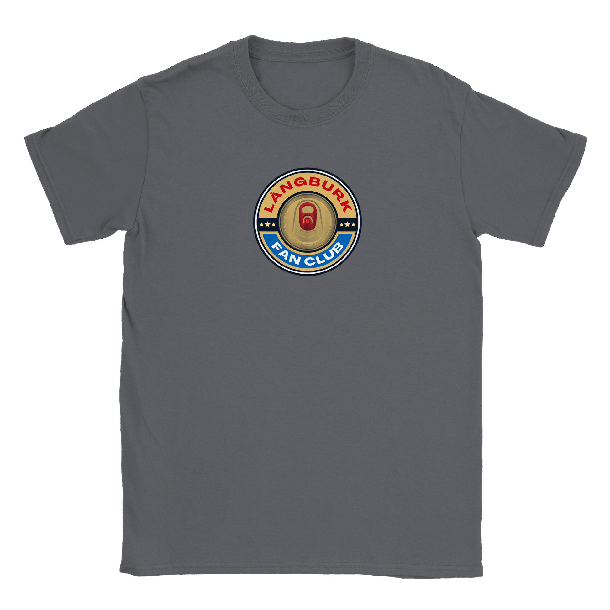 Långburk Fan Club Norrland Edition - T-shirt Charcoal