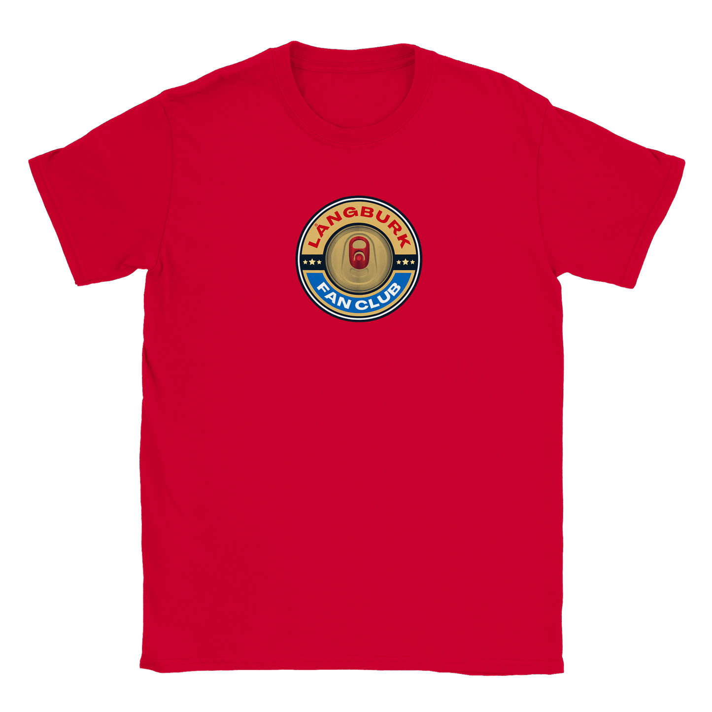 Långburk Fan Club Norrland Edition - T-shirt Röd