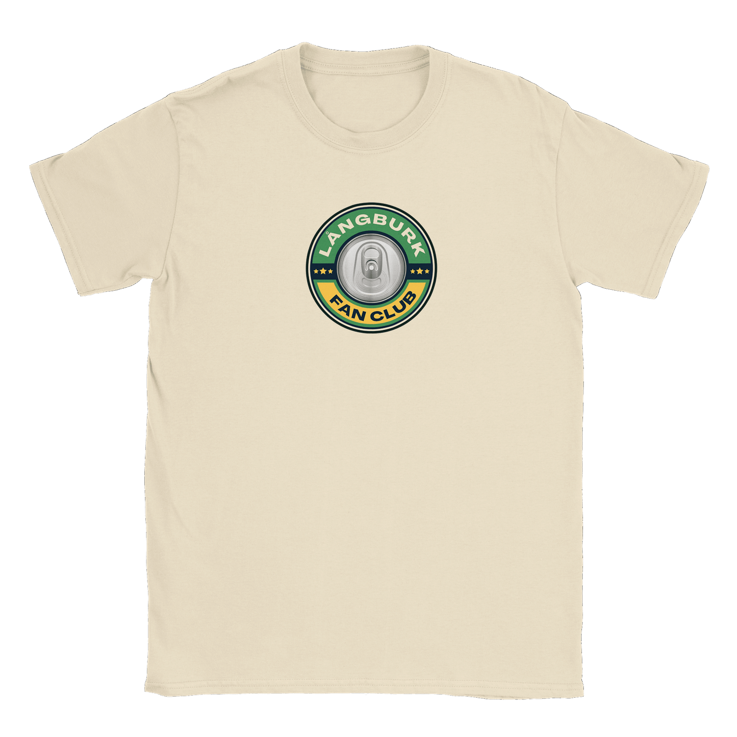 Långburk Fan Club - T-shirt Beige