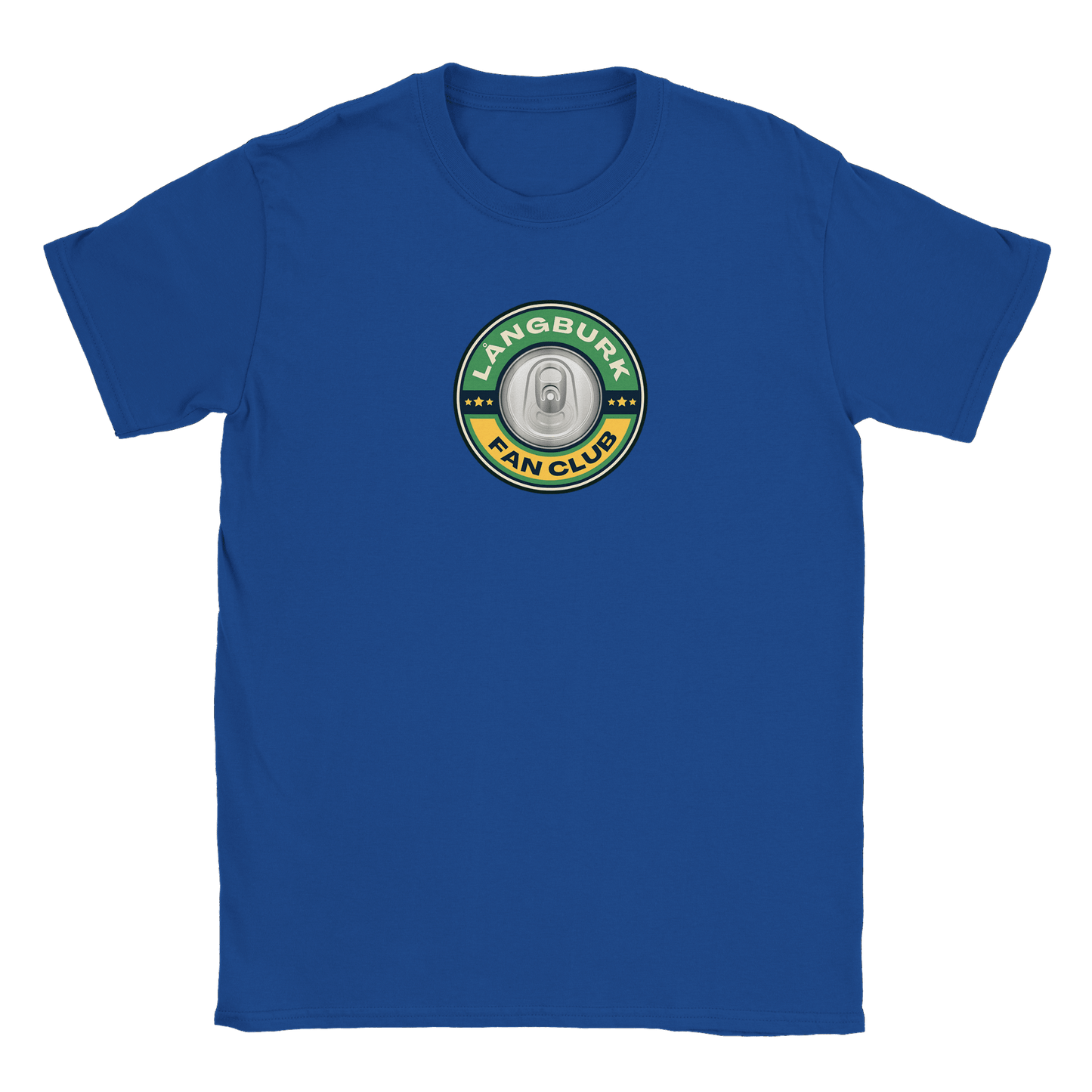 Långburk Fan Club - T-shirt Blå