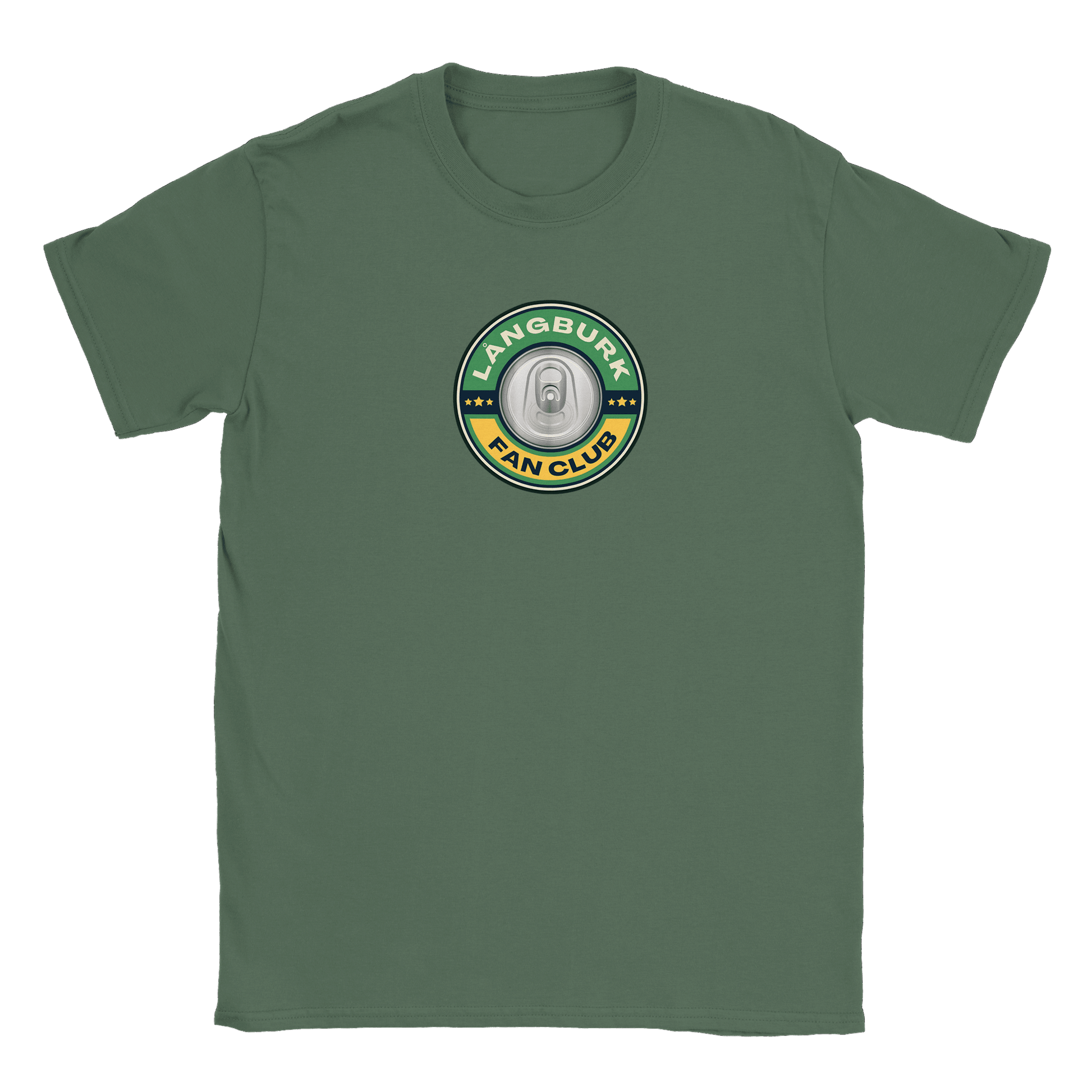 Långburk Fan Club - T-shirt Militärgrön