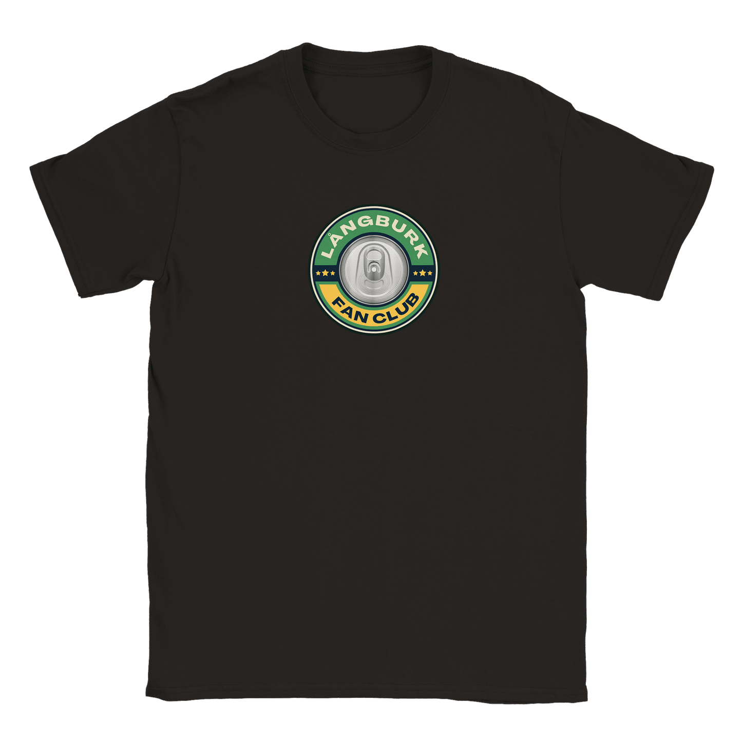 Långburk Fan Club - T-shirt Svart