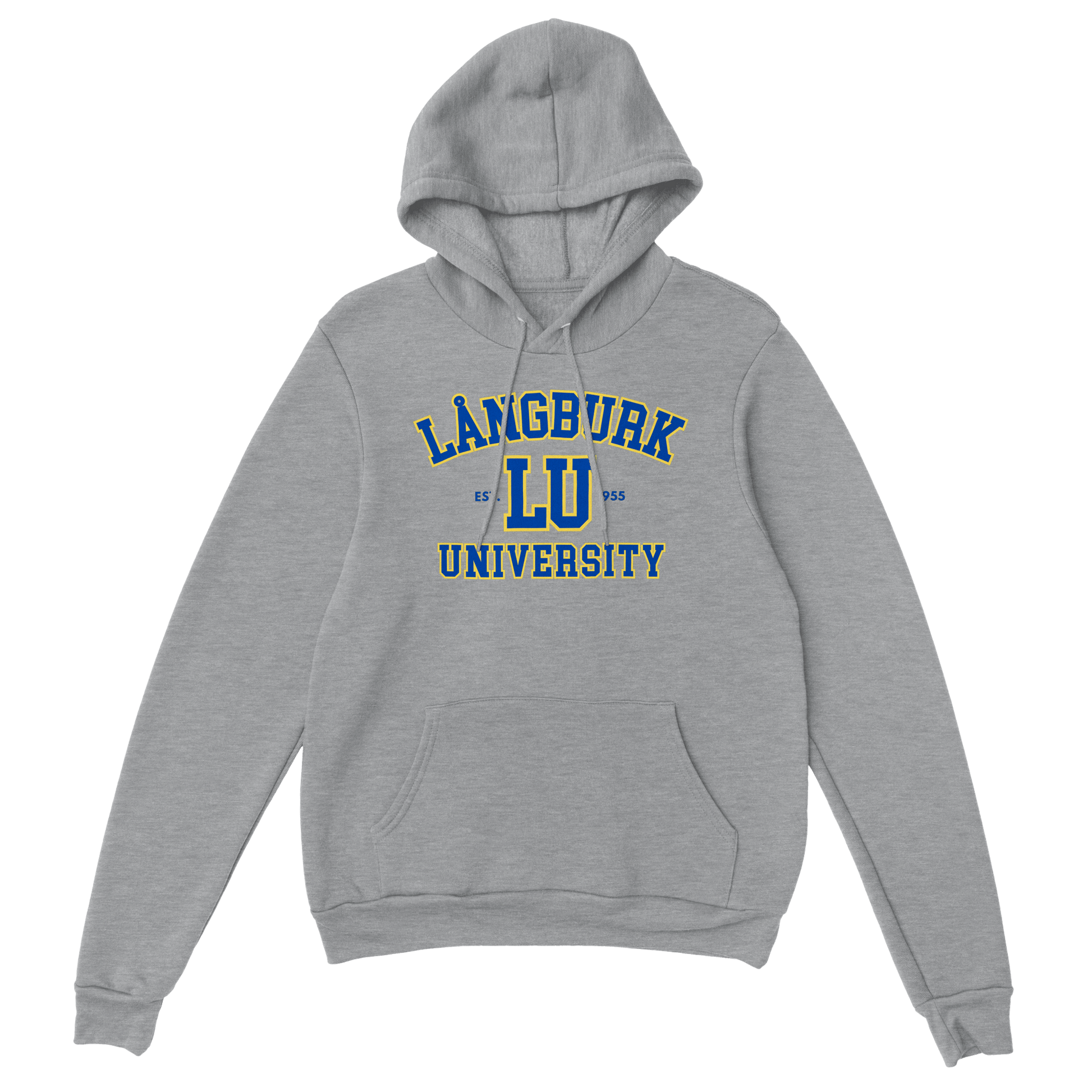 Långburk University - Hoodie Grå