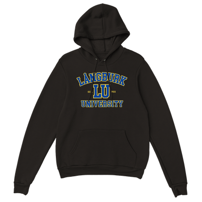 Långburk University - Hoodie Svart