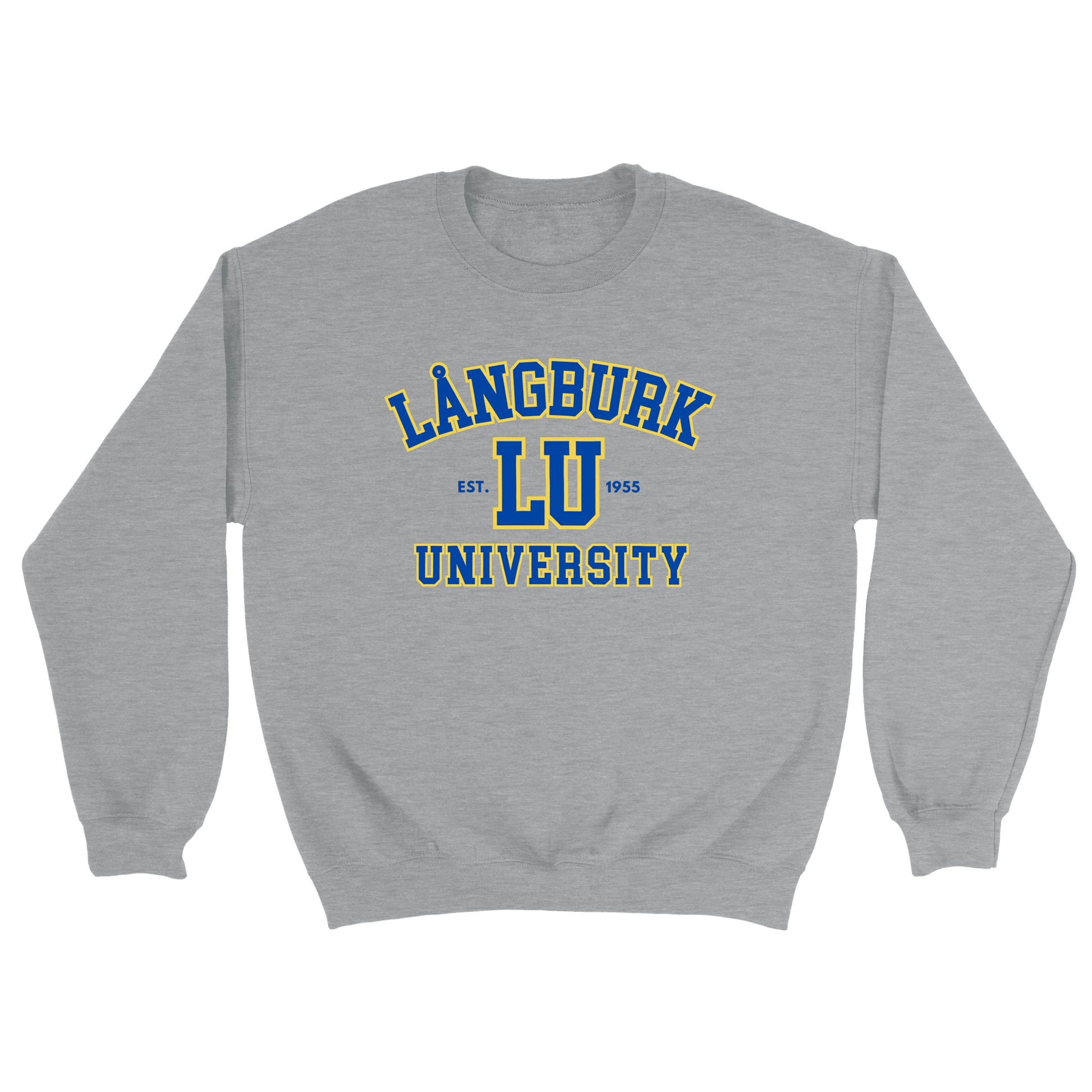 Långburk University - Sweatshirt Grå