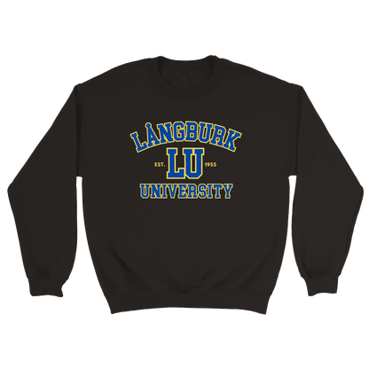 Långburk University - Sweatshirt Svart