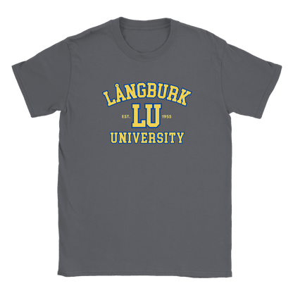 Långburk University - T-shirt Charcoal