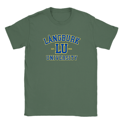 Långburk University - T-shirt Military Green