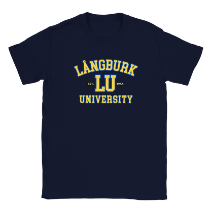 Långburk University - T-shirt Navy