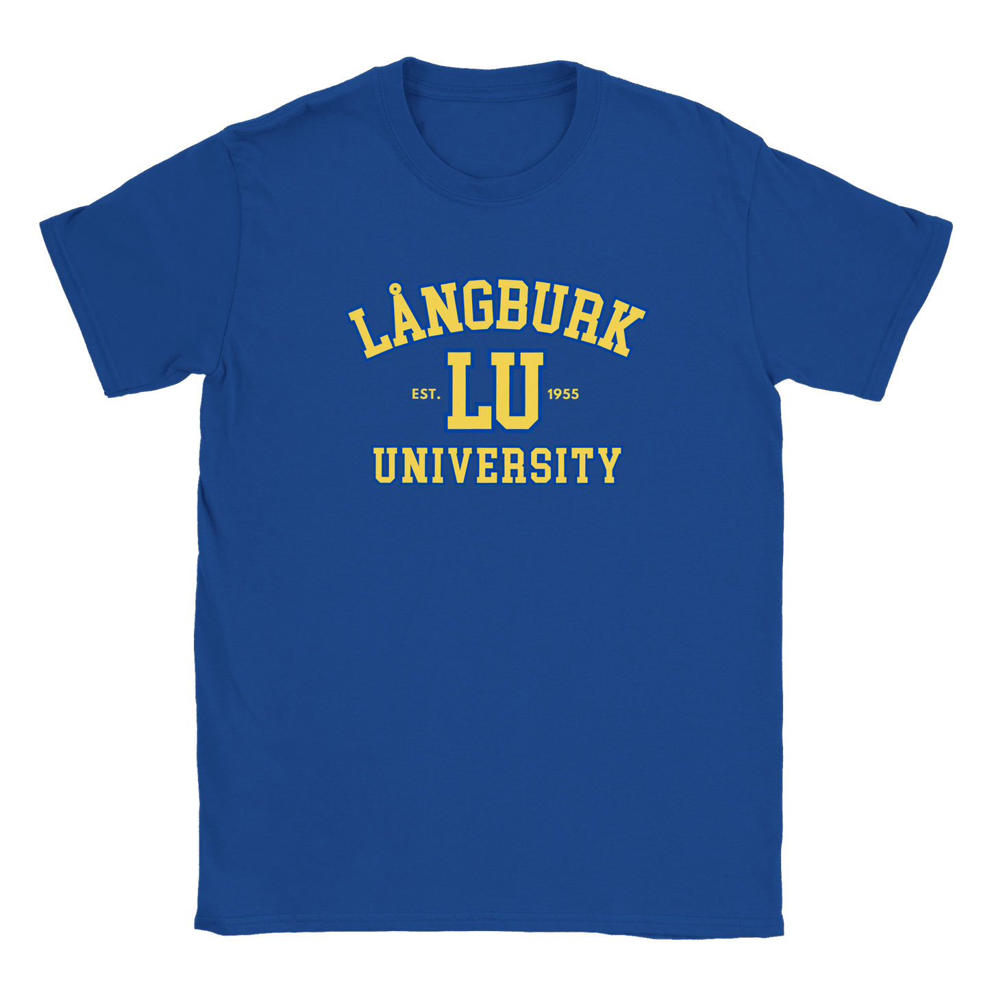 Långburk University - T-shirt Royal