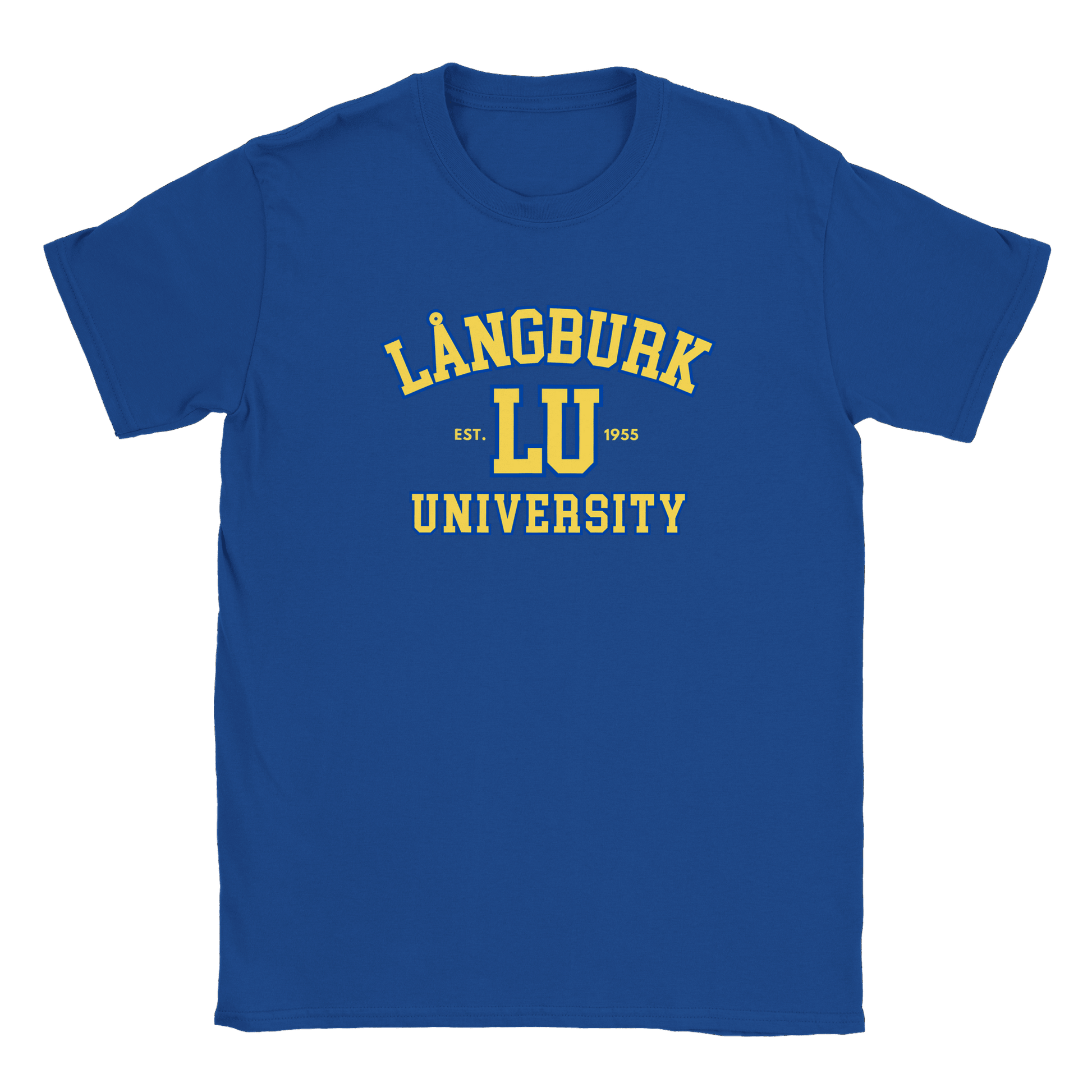 Långburk University - T-shirt Royal