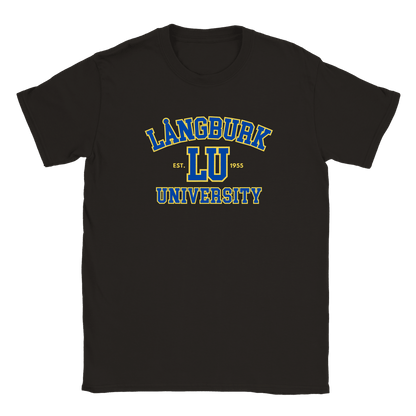 Långburk University - T-shirt Svart