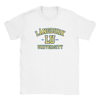Långburk University - T-shirt Vit