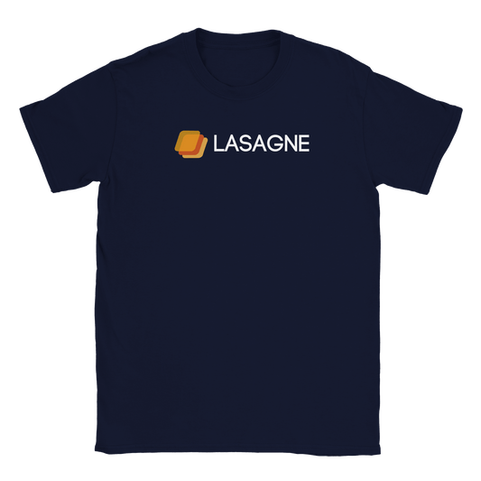 Lasagne - T-shirt för barn Marinblå