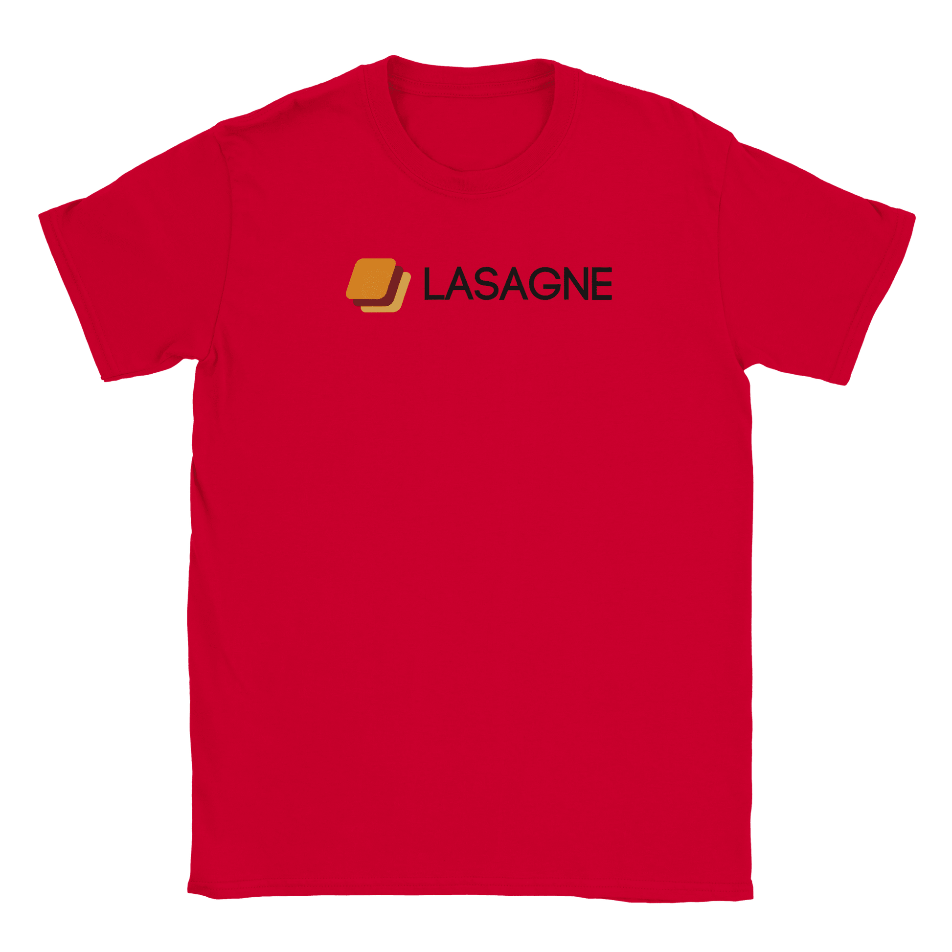 Lasagne - T-shirt för barn Röd