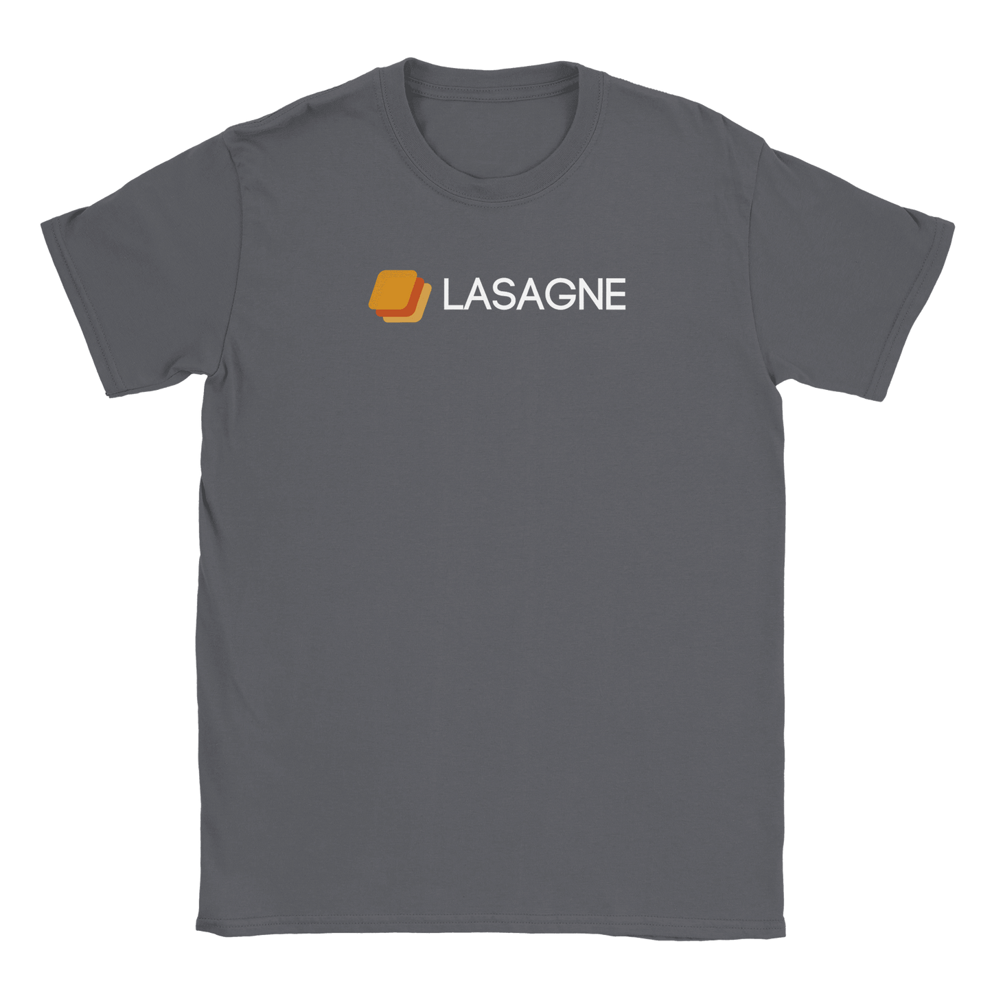 Lasagne - T-shirt Kolgrå