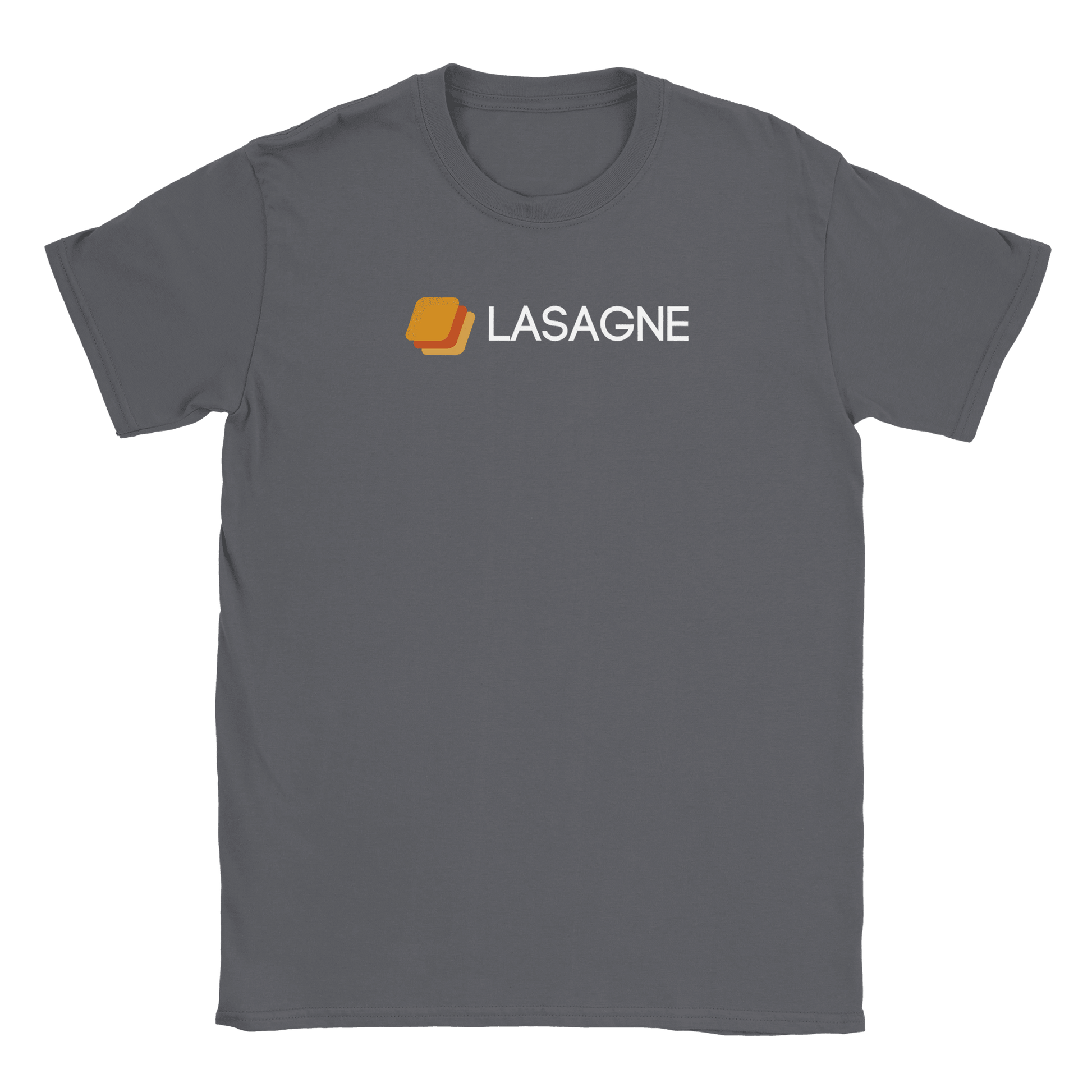 Lasagne - T-shirt Kolgrå
