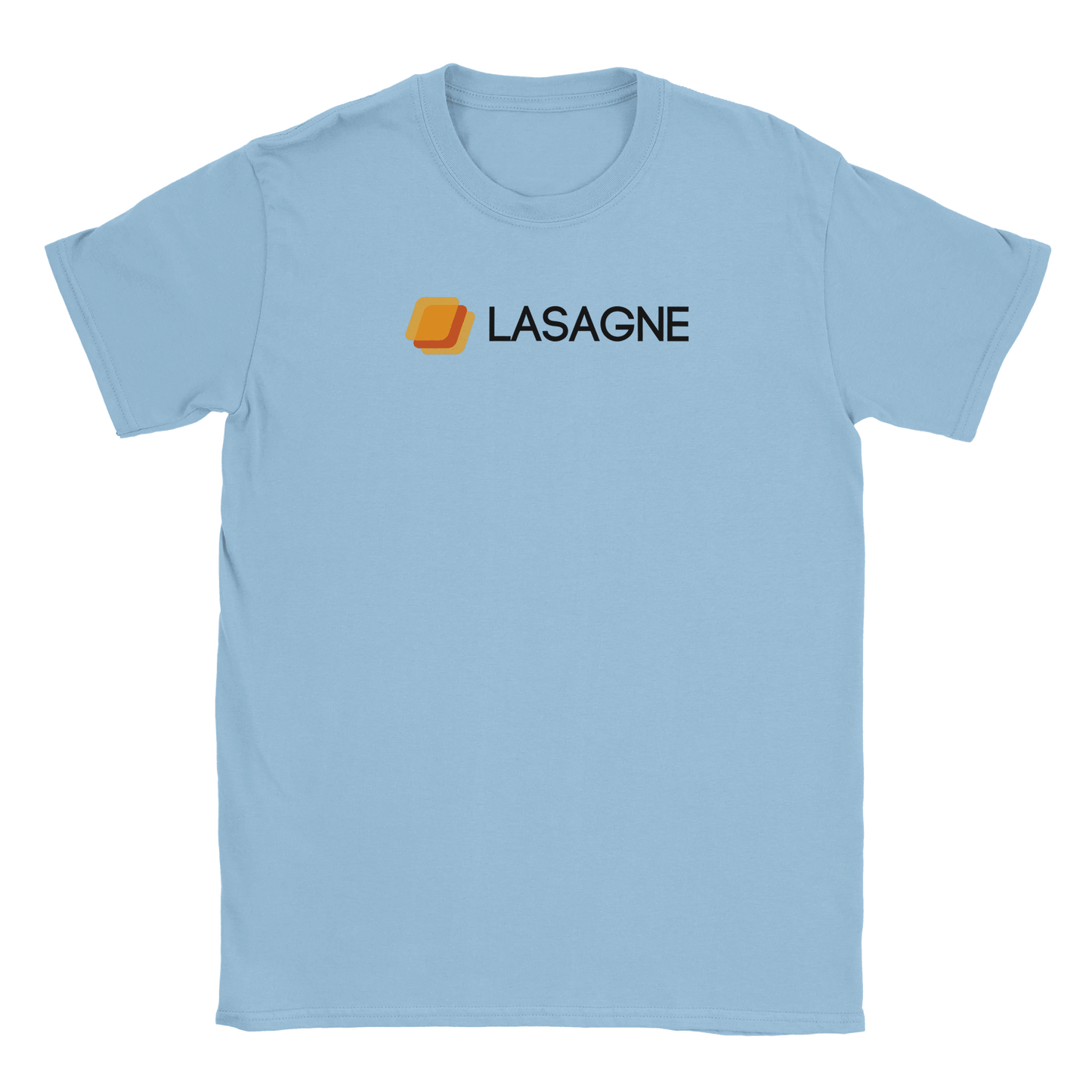 Lasagne - T-shirt Ljusblå