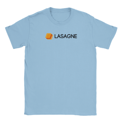 Lasagne - T-shirt Ljusblå